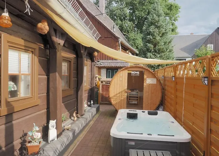 Sissi - Wellness-paradies In Ruhiger Lage Mit Whirlpool Und Sauna بيت للعطل غروسشوناو